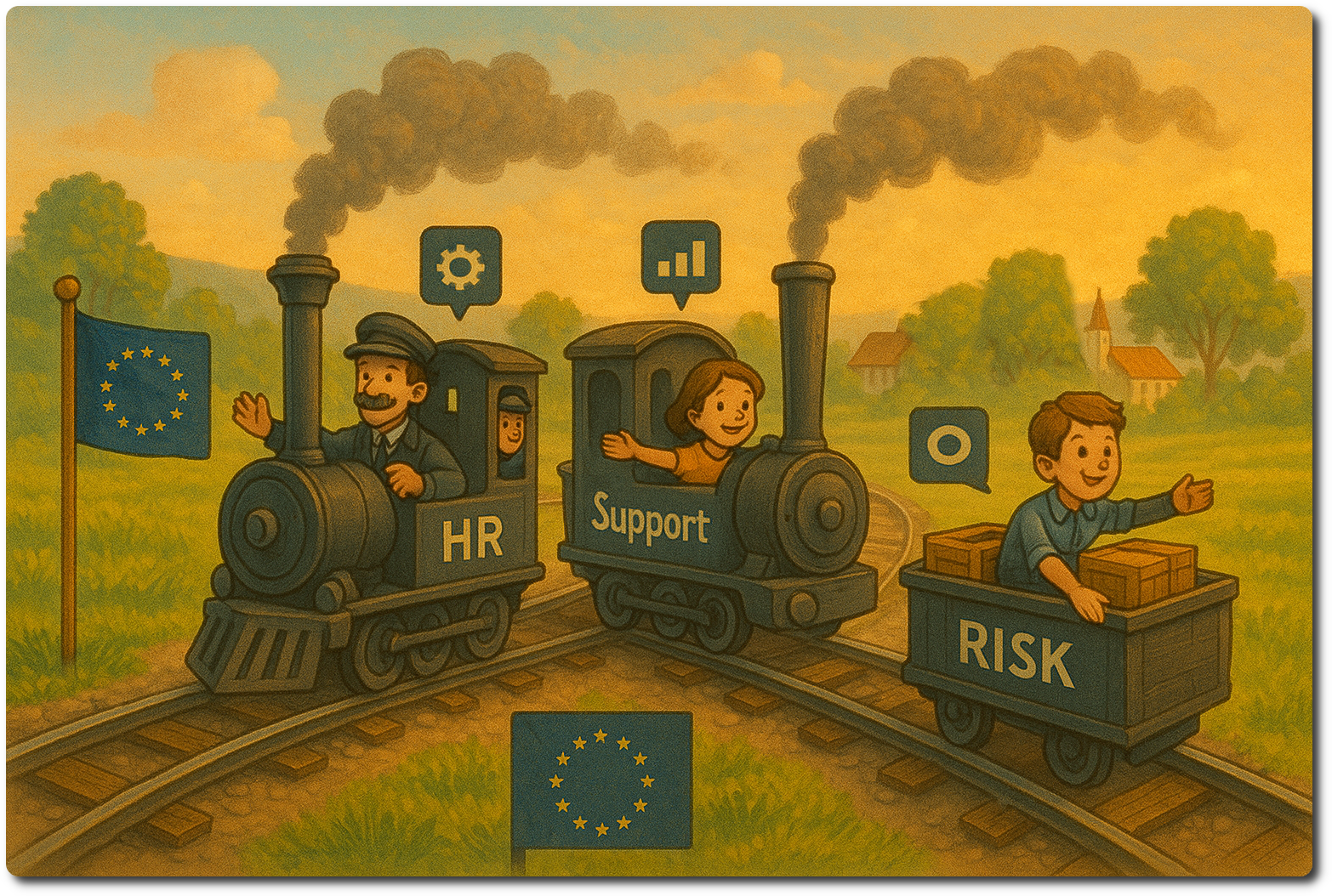 The EU business doesn’t hold breath for massive and instead profits well on the available today